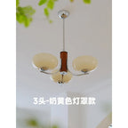 Glass Chandelier: Bauhaus Art for Living Room, Bedroom, Study, Hall, Restaurant