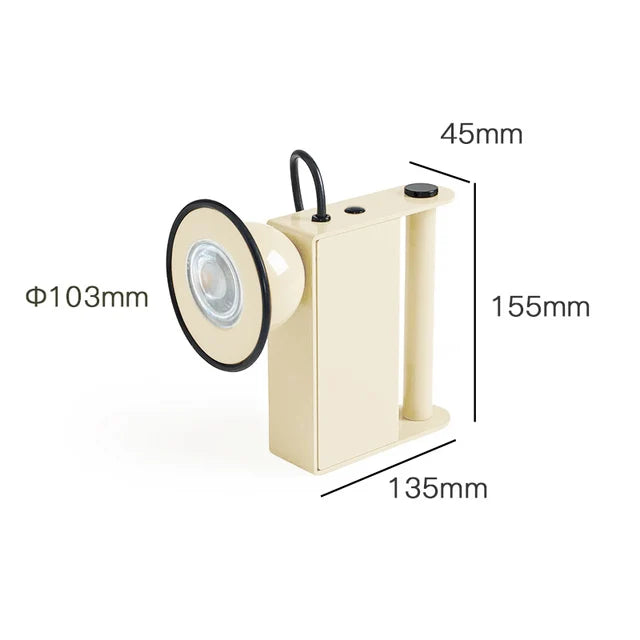 Modern Magnetic Reading Light for Bedroom Desk or Living Room