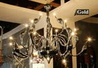 Swan Pendant Chandelier: Elegant European Style for Living Room, Bedroom, Restaurant