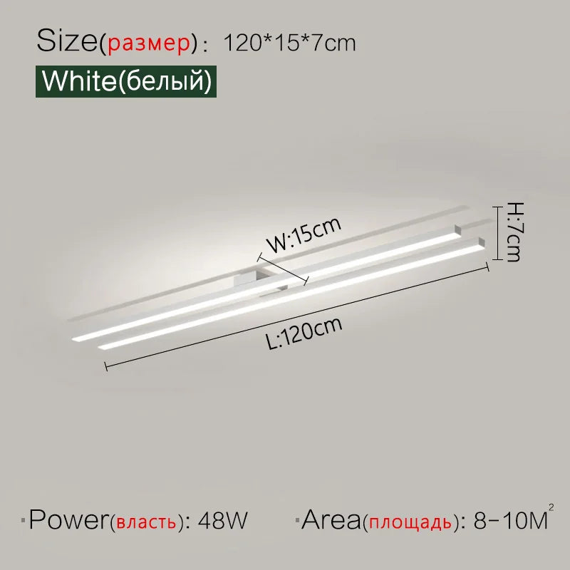 Minimalist Ceiling Lamp: Modern Nordic Bedroom Aisle Balcony Light