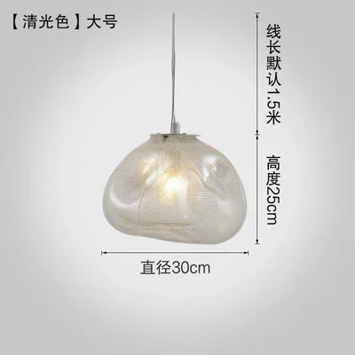 Cloud Glass Pendant Lights | Nordic Modern Blown Crystal Suspension Lamps