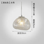 Cloud Glass Pendant Lights | Nordic Modern Blown Crystal Suspension Lamps