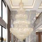 Luxury Crystal Chandelier: Modern European Style Main Dining Room & Living Room Lighting