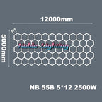 Hexagon LED Ceiling Light: High-Performance, Best-Selling, Honeycomb Design