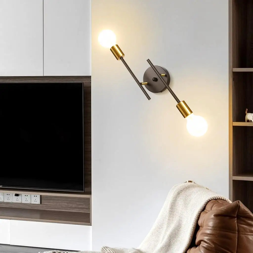 LED Ceiling Chandelier: Modern Industrial Wall Sconce for Bedroom, Living Room, Kitchen