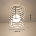 Modern Nordic Black Ceiling Light for Home Decor, E27 Loft Lamp Shade