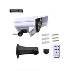 Solar Security Camera Light 3 Mode Outdoor Motion Sensor LED Flood IP65