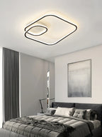 Square LED Ceiling Lamp Dimmable for Bedroom Living Room Modern Home Decor Fixtures