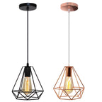 Industrial Metal Cage Pendant Lamp for Home Lighting