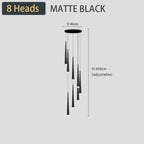 Luxury Loft Chandeliers for Living Room Decoraction