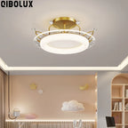 Kids' Room Ceiling Light in Gold Pink Blue for Bedroom and Living Room