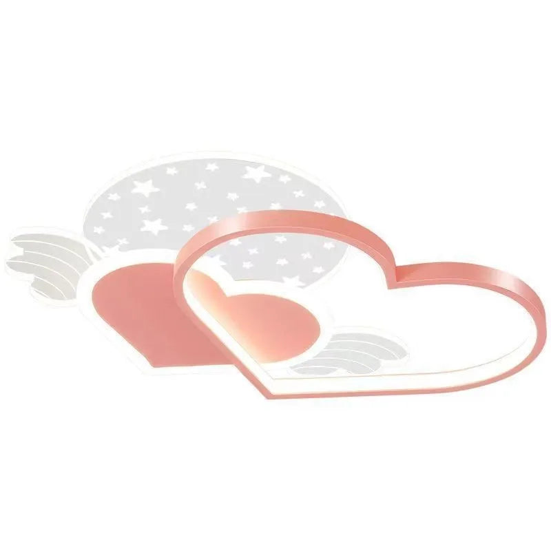 Love Ceiling Lamp: Modern Adjustable LED Chandelier for Boys & Girls Room