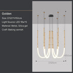Modern Art LED Pendant Light for Bar Counter, Restaurant, and Home Decor