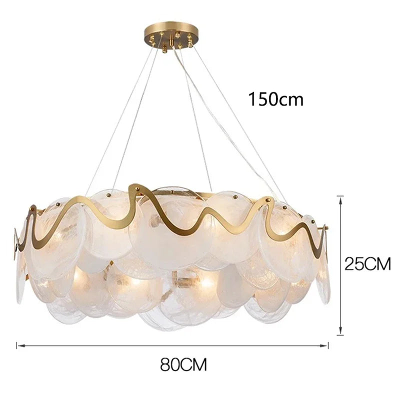 Modern Chandeliers: Elegant Indoor Pendant Lamp for Living Room, Bedroom, Dining Room.
