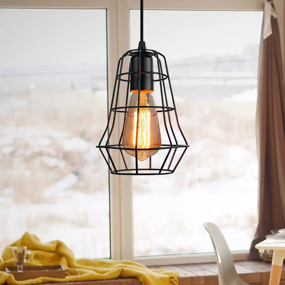 Industrial Loft Pendant LED Ceiling Light for Home Living Room Kitchen Decor