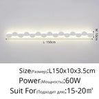 Spherical LED Wall Lamp for Bedroom and Living Room