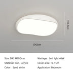 Round LED Ceiling Light: Full Spectrum Eye Protection for Home Decor & Study