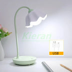 Lotus Floor Lamp: Modern LED Desk Lamp for Bedroom Study Living Room