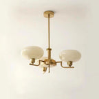 Bauhaus Glass Pendant Chandelier for Bedroom Living Room Dining Ceiling Lamp