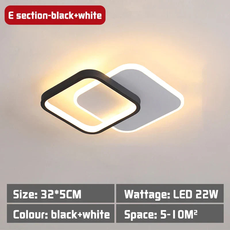 Minimalist Nordic Wall Lamp for Balcony Porch Corridor LED Lighting