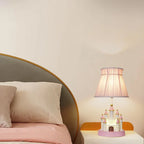 Castle Kids Chandelier LED Light for Bedroom Decor