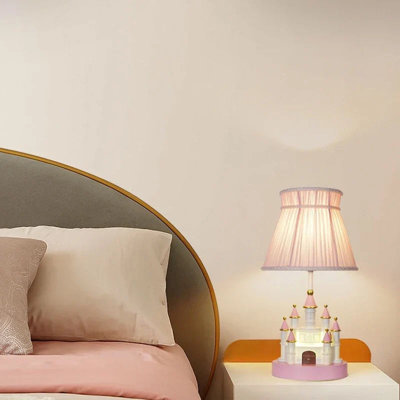 Castle Kids Chandelier LED Light for Bedroom Decor