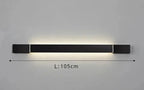 Long Rotatable LED Wall Lamps for Modern Minimalism Design