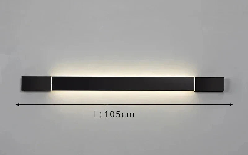 Long Rotatable LED Wall Lamps for Modern Minimalism Design