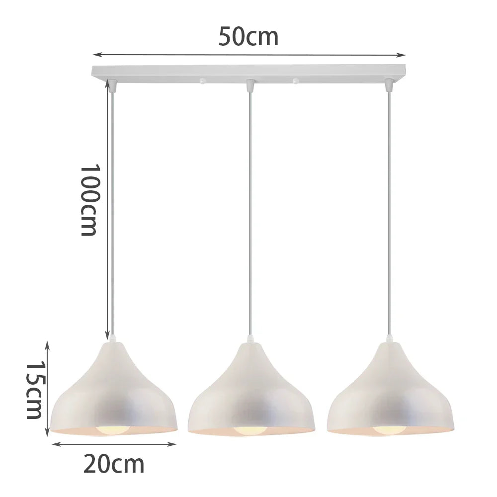 Sleek LED Pendant Lamps - Modern Loft Chandeliers for Home Decor and Lighting Fixtures