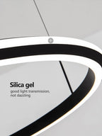 Modern Luxury Ring Chandelier for Living Room, Bedroom, and Restaurant