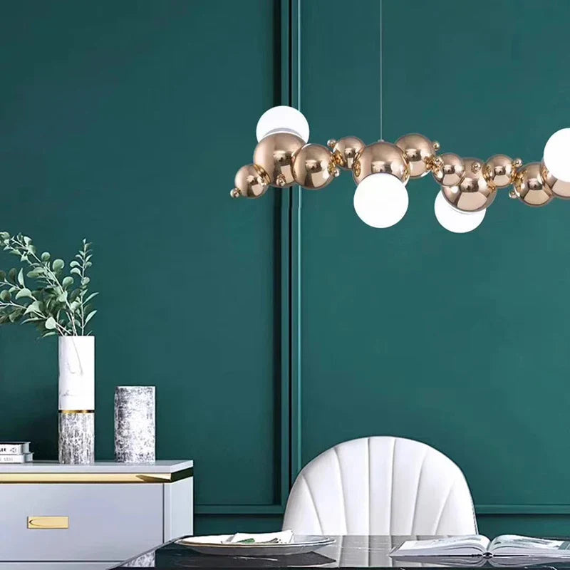 LED Pendant Chandeliers for Modern Living and Dining Rooms