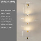 Modern LED Pendant Lights: Stylish Indoor Lighting Fixture for Home Decor