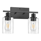 Glass Wall Lamp: Nordic Industrial LED Sconce for Living Bedroom, Kitchen, Dining - Modern Indoor Lighting