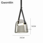 Mona Glass Pendant Lights LED Hanging Lamp for Home Decor