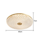 Round Acrylic Ceiling Lamp: Modern Light Luxury for Bedroom & Living Room