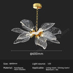 Leaf-Shaped Pendant Lights for Bedroom, Living Room, and Restaurant