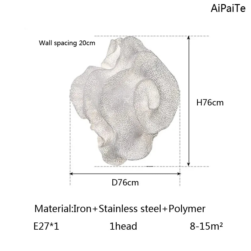 Nevo Chrome Chandelier: Nordic Design Aluminum LED Pendant Light for Home, Restaurant