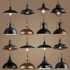 Industrial Loft Chandelier Pendant Lamp LED Edison Vintage Hanging Light