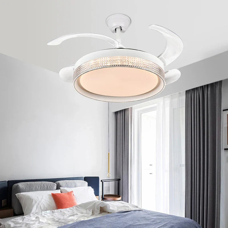 Invisible Chandelier LED Ceiling Fan with Light: High-Quality & Wholesale Price