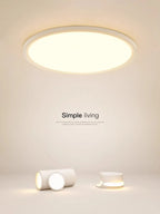 Modern LED Round Ceiling Lamp for Bedroom Study Balcony Decor