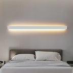 LED White Wall Lamp: Modern Minimalist Design for Bedroom, Living Room, and TV Background.