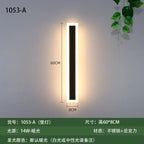 Modern Waterproof LED Wall Lamp for Garden Villa Courtyard Balcony