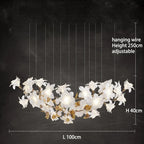 Crystal Flower Luxury Chandelier for Home Decor