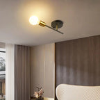 LED Ceiling Chandelier: Modern Industrial Wall Sconce for Bedroom, Living Room, Kitchen