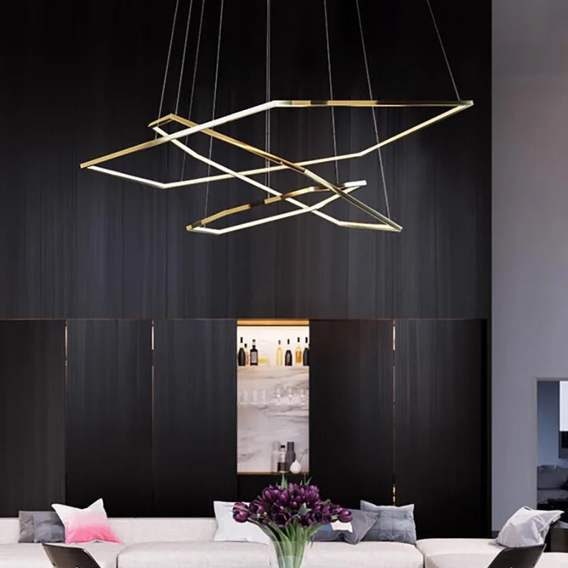 Modern LED Chandelier Ceiling Lamp Pendant Lights Indoor Decorative Lighting
