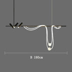 Nordic Arc LED Chandelier - Designer Spotlight Desk Lamp