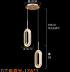 Bedside Pendant Lights | Modern Indoor Chandelier for Bedroom Ceiling Decor