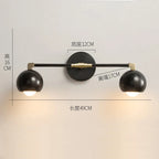 Nordic Gold Copper Wall Sconce for Modern Home Decor - Industrial Luminaire