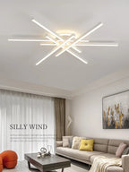 2023 Nordic LED Ceiling Chandelier for Living, Dining, and Bedroom