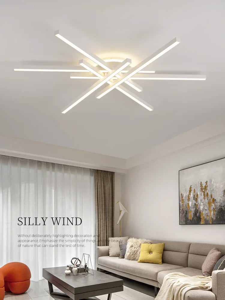 2023 Nordic LED Ceiling Chandelier for Living, Dining, and Bedroom